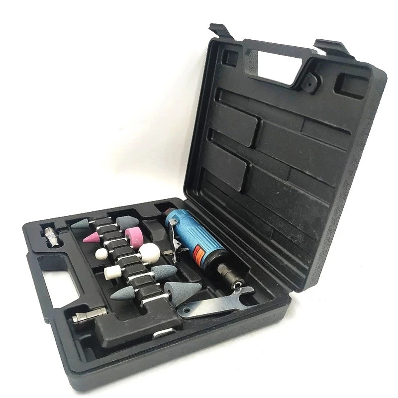 

2023 New 14 Pieces 1/4 Air Compressor Polishing Grinding Engraving Tool Kit Pneumatic Grinder