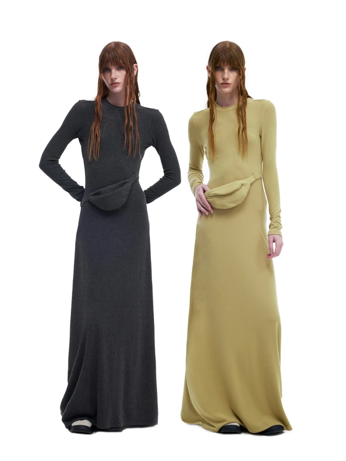 [В наличии] Donotdisturb оригинальный дизайн поясная сумка с открытой спиной длинное