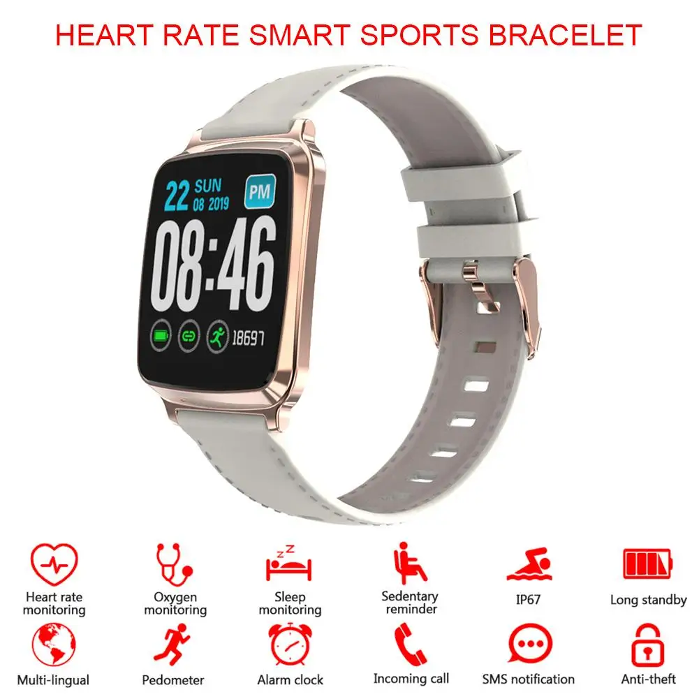 M8 Smart Watch Heart Rate Monitor Fitness Tracker IP67 Alarm Clock Wristband a Sedentary Reminder Intelligent Health Life |