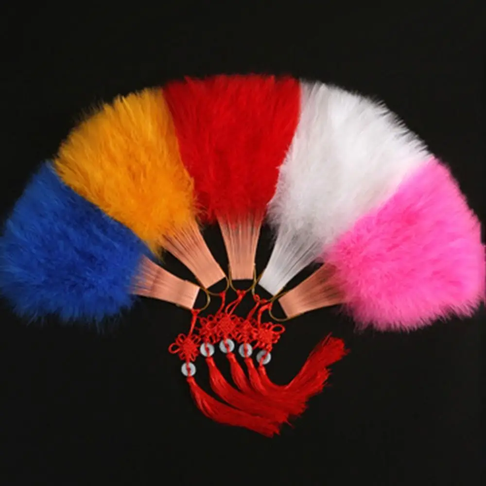 

Costume Accessories Retro Prop Plastic Peacock Feather Fan Cheongsam Show Fan Dance Accessories Classic Folding Fans