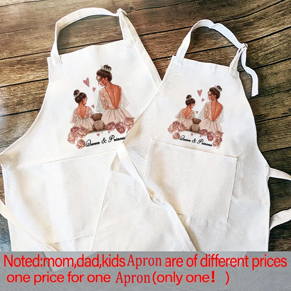 

Фартук с принтом «Мама и принцесса», 1 шт.