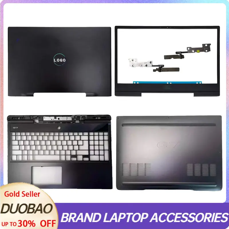 

FOR New Dell G7 15 7590 G7 7590 P82F Laptop LCD Back Cover/Front Bezel/Palm Rest/Bottom Case/Hinge 029TDN 0KG4GF 15 inches