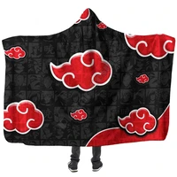 akatsuki gang hooded blanket 3d all over printed wearable blanket adults kids various types hooded blanket wearable 04