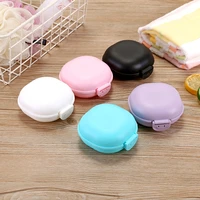 3pcs waterproof soap box with lid travel soap holder portable soap dishes candy colour