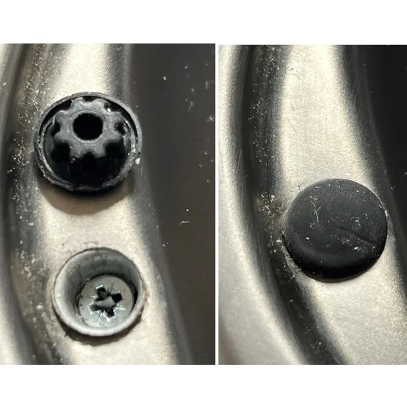 Фото 4 шт. для SMEV/Dometic, черные чехлы с винтовыми крышками, автодом, кемпером, фургоном, караваном, раковинами и валторами, аксессуары для интерьера автофургона №2