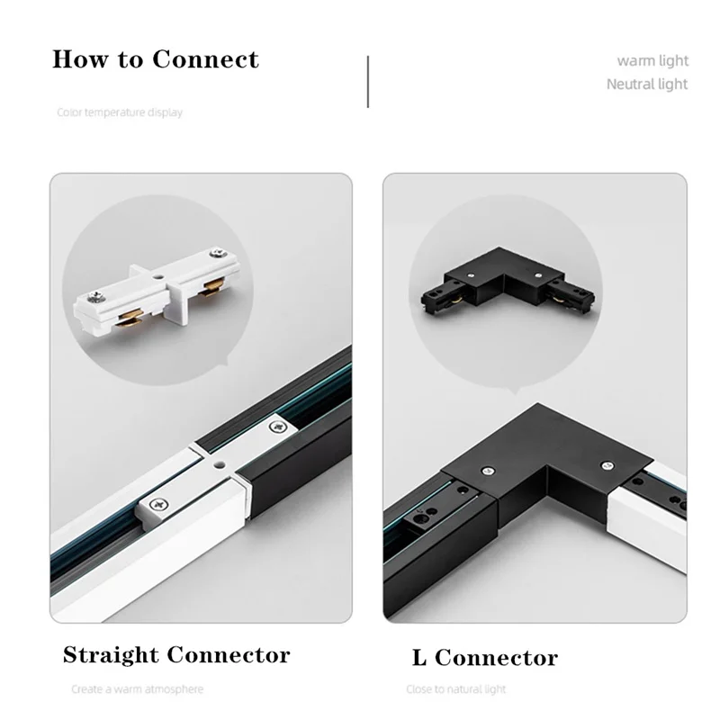 Алюминиевая СВЕТОДИОДНАЯ трековая направляющая 0 5 м светодиодный проводная