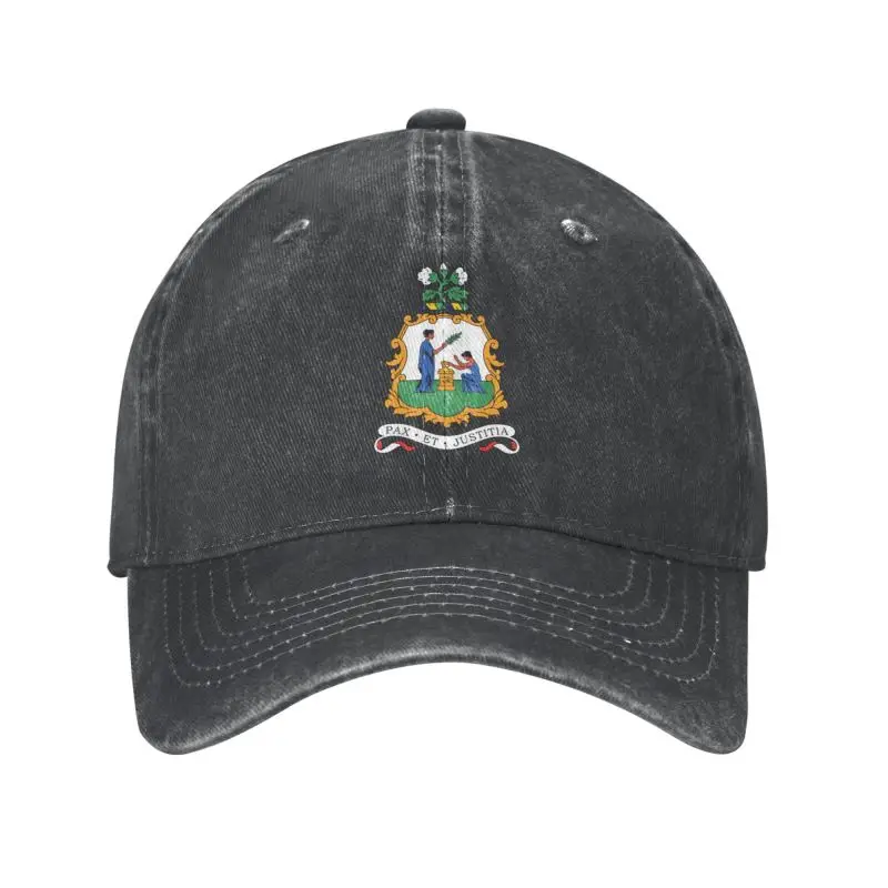 

New Classic Cotton Coat Of Arms Of Saint Vincent The Grenadines Baseball Cap Women Men Custom Adjustable Unisex Dad Hat Outdoor