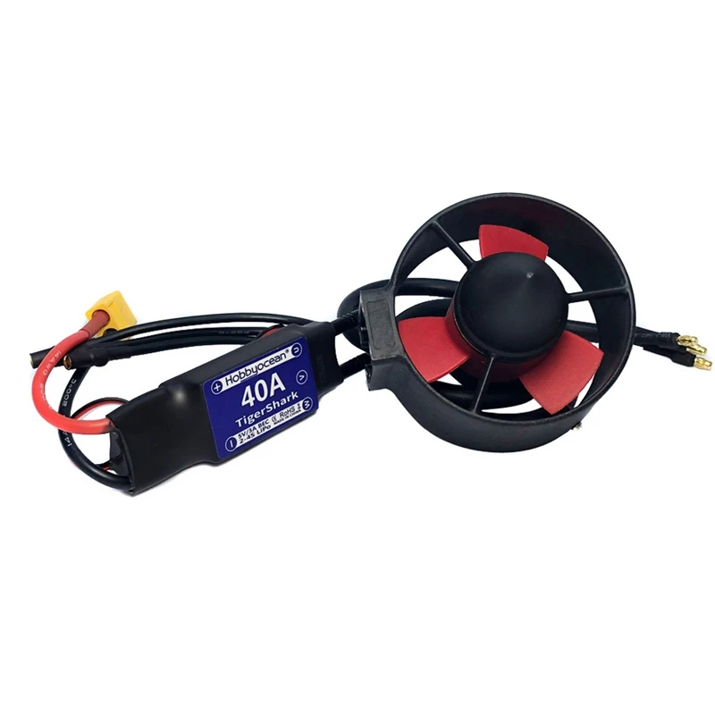

Hobbyocean Underwater Thruster 16V 300W Brushless Motor With 40A ESC XT60 Plug For RC Bait Tug Boat Nest Ship Submarin