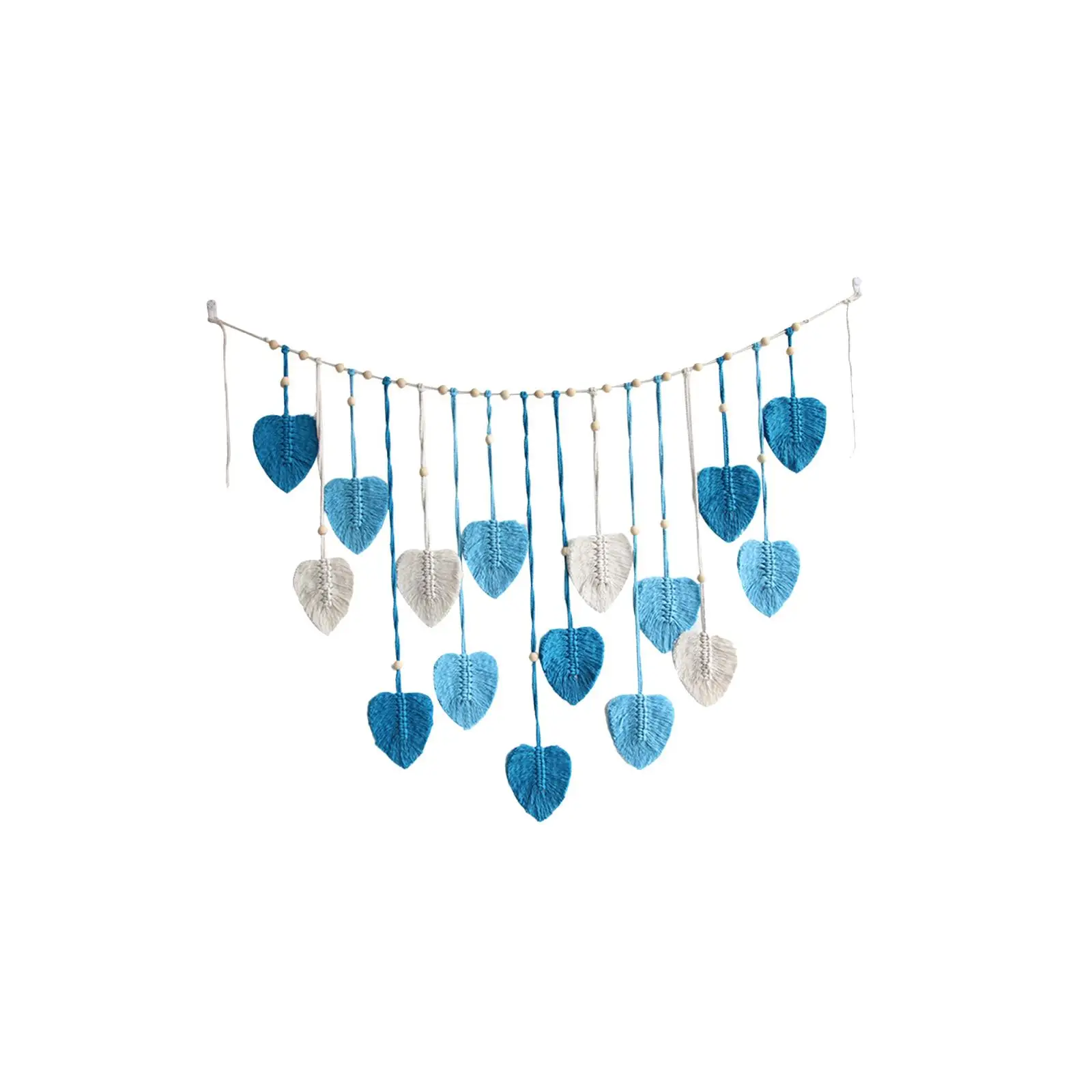 

Macrame Wall Hanging Leaves Fringe Farmhouse Handmade Wedding Accents Modern