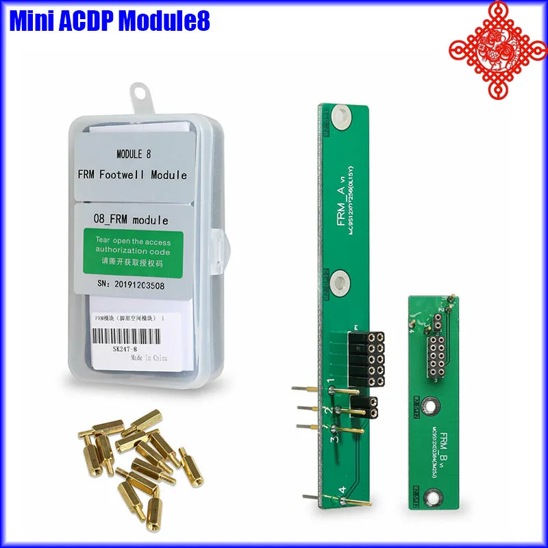 

Original Yanhua Mini ACDP Module 8 For B-MW FRM Foot Well Read & Write No Need To Coding Program Master