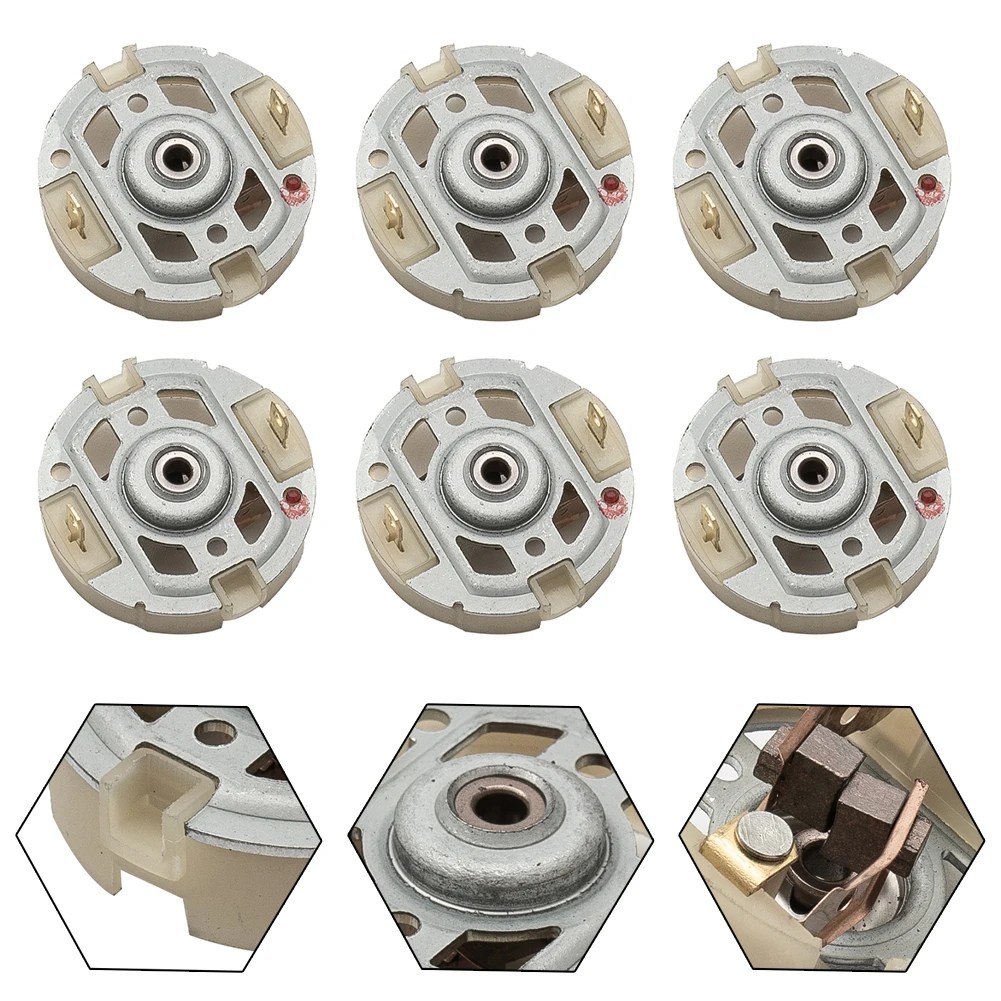 

6pcs/set Durable Carbon Brush Holder Electric Drill Motor Carbon Brushes Holder For RS550 Motor Power Tool Accessories