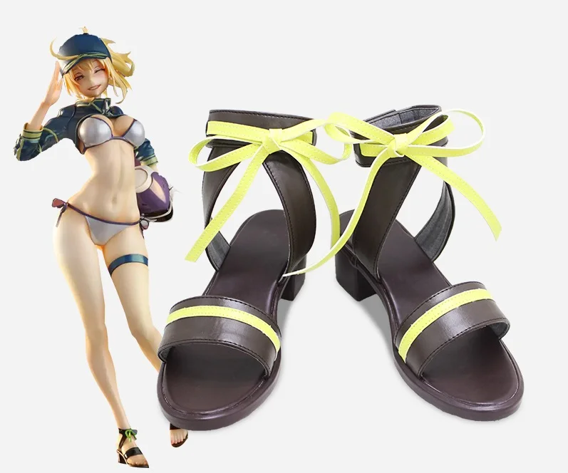 

Fate Grand Order Cosplay Boots Mysterious Heroine X Alter Shoes Halloween Carnival Shoes
