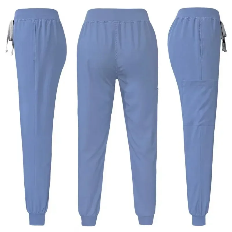 Многоцветные скрабы Униформа топ с коротким рукавом и брюки униформа для