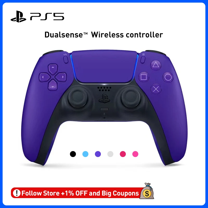 

PS5 оригинальный контроллер PlayStation 5 DualSense беспроводной игровой контроллер Bluetooth геймпад PS5 аксессуары