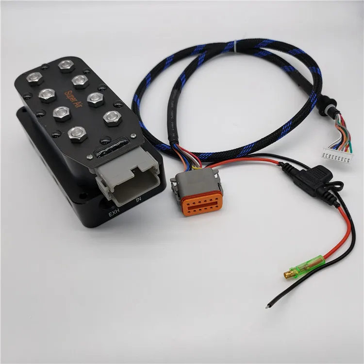 SLGPC 8 клапанов Пневматическая Пружина искусственный развал стопорный клапан 3/8 BSP