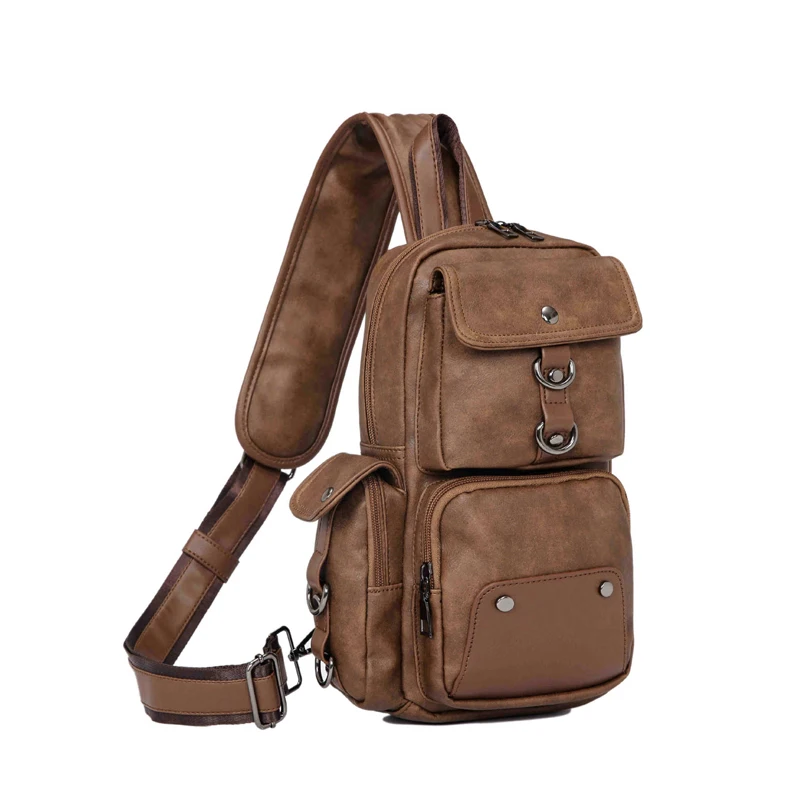 Новая модная мужская нагрудная сумка