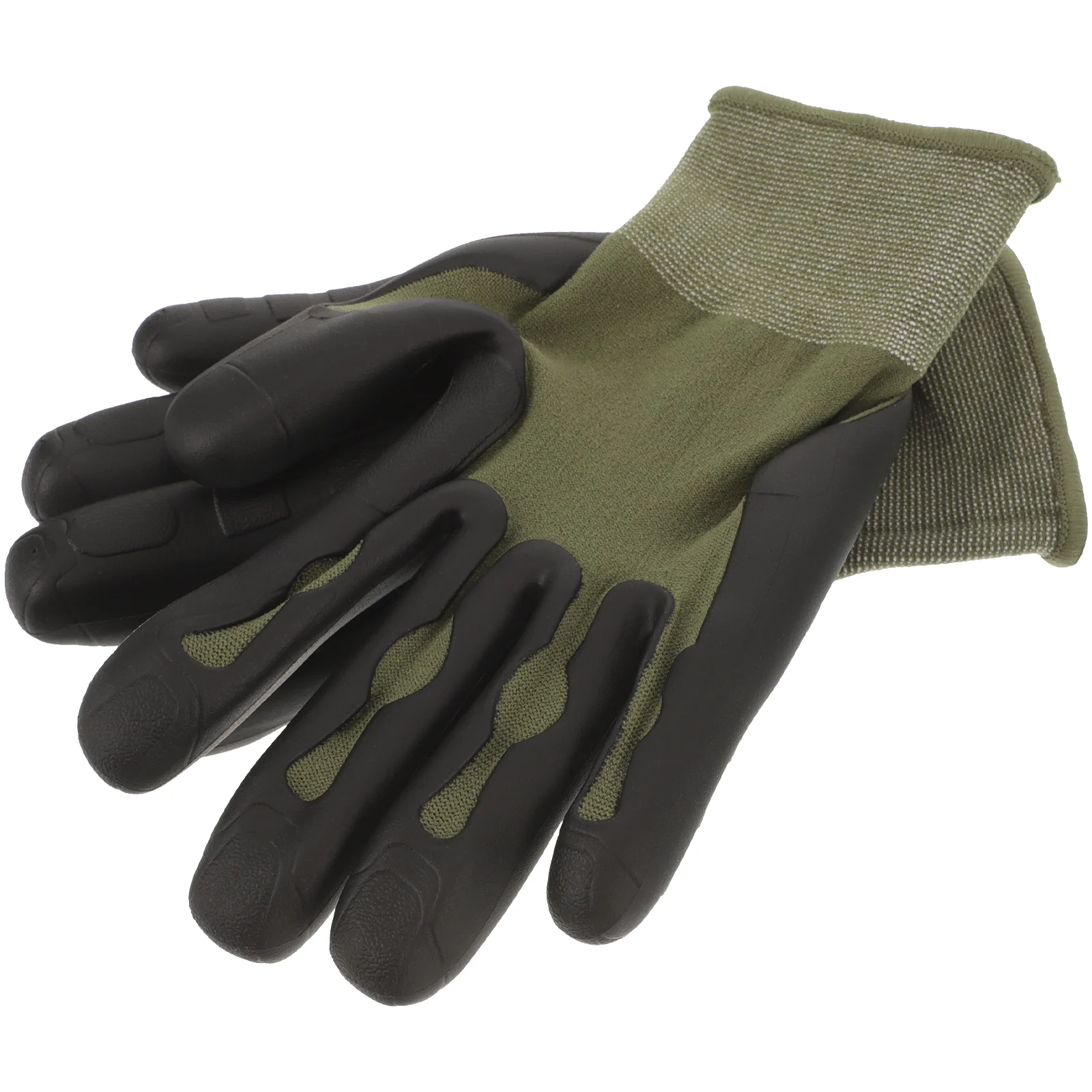 Перчатки с резиновым впрыском варежки защитные рабочие для мужчин рабочая