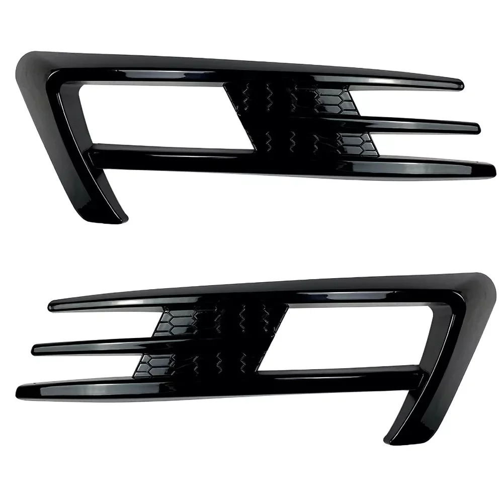 

Car Bumper Front Fog Light Grille Cover Trim Fog Lamp Eyebrow Knife Decorate Vehicle Accessories Suitable For Golf MK7 2013-2017