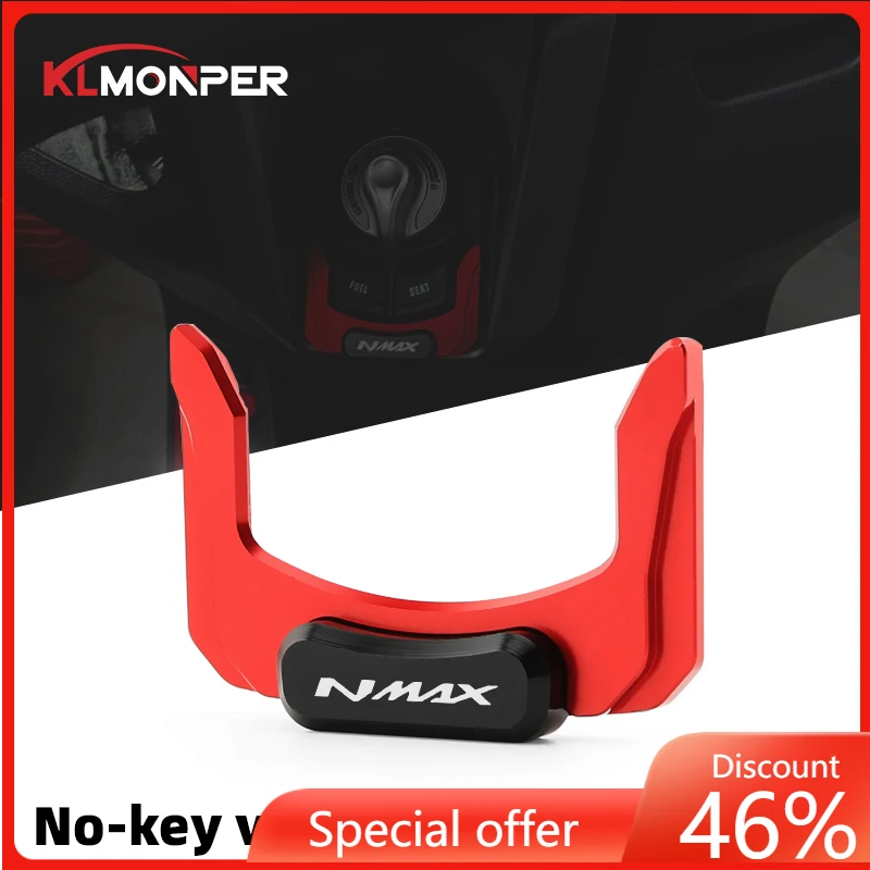 

For YAMAHA NMAX 125 155 NMAX125 NMAX155 2020 2021 2022 Motorcycle Key Switch Lock Cap Ignition Electric Door Cover Accessories