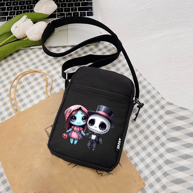 Женская сумка через плечо с принтом Кошмар перед Рождеством