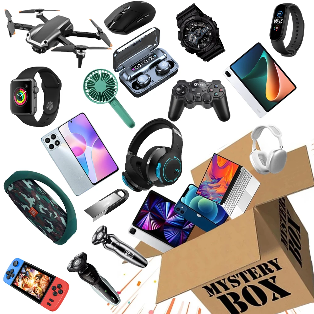 

Most Popular Lucky Mystery Box 100% Winning Smartwatch Random Item Blind Box Electronics Product Christmas Gift Waiting for You