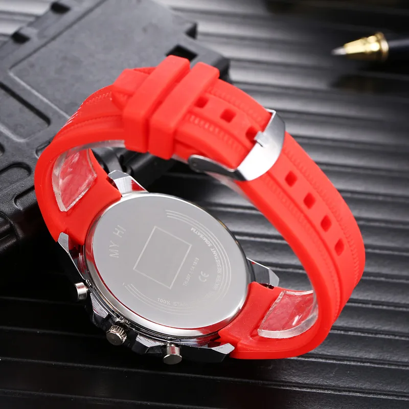 Мужские кварцевые часы известного бренда модные повседневные Роскошные