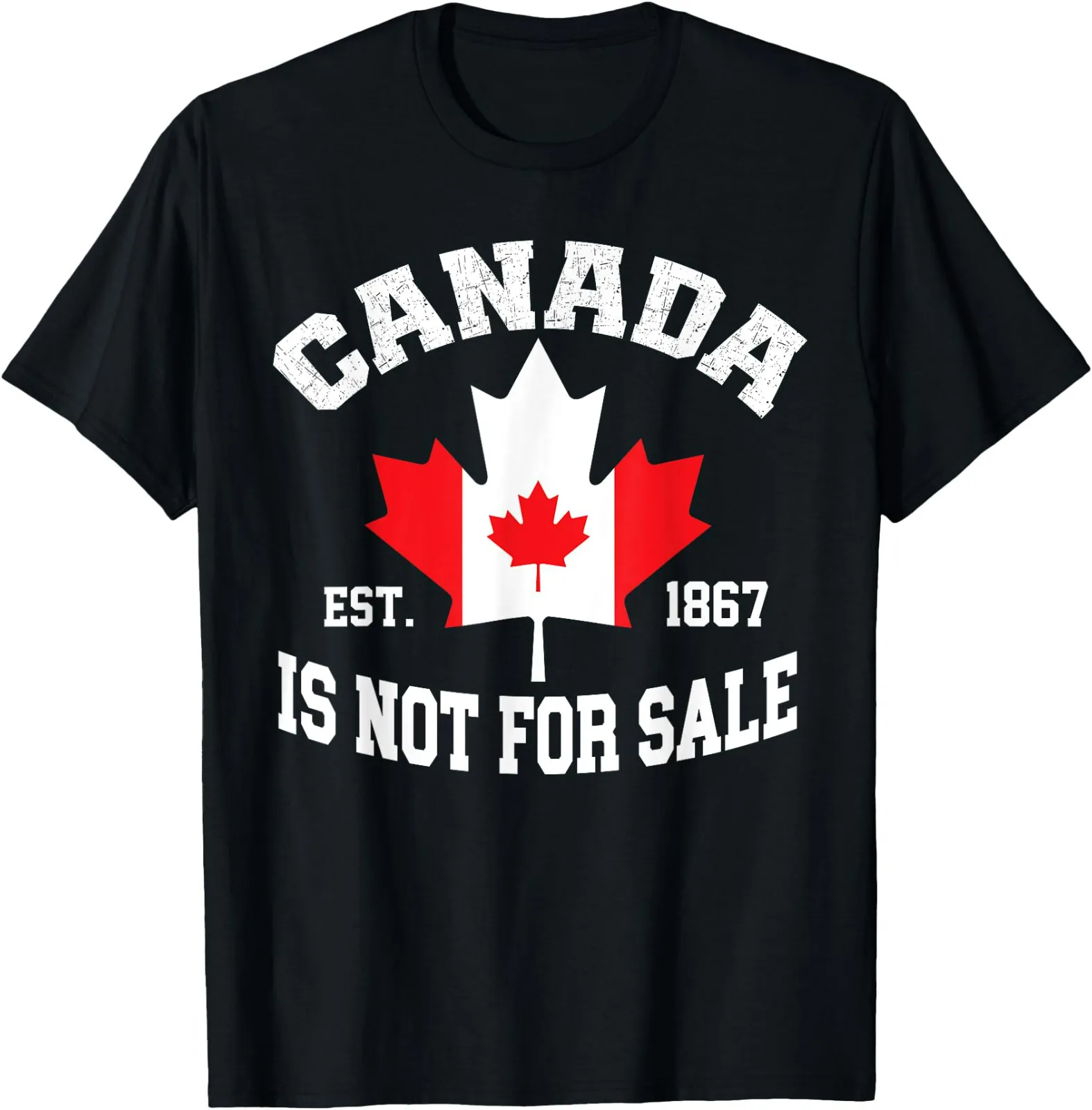Канада не продается EST 1847 горда канадская футболка S 4XL