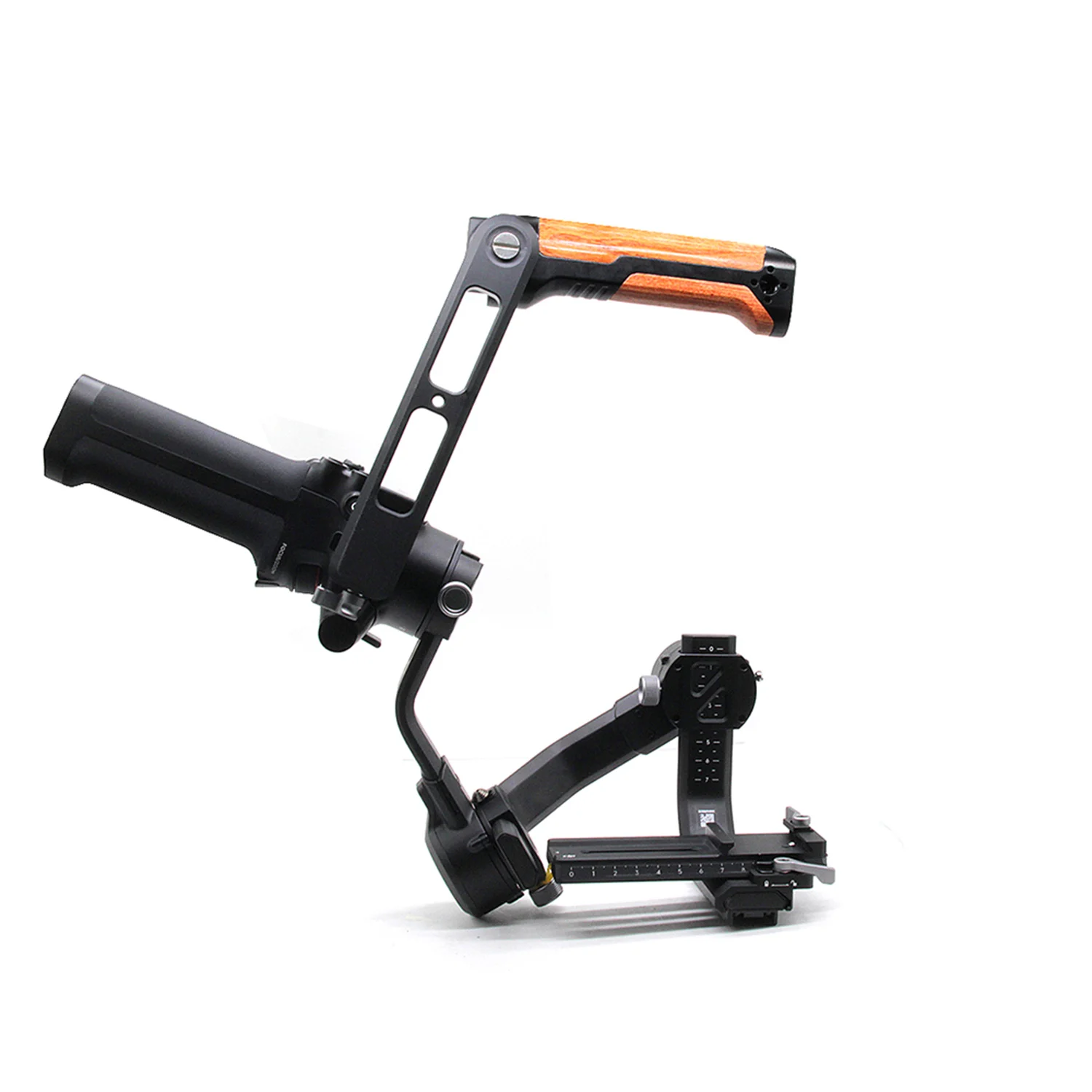 Деревянная ручка для ZHIYUN Weebill LAB S SLR, универсальная ручка с удлиненной штангой холодного башмака для камеры Canon, Nikon, Sony, Dslr (art.: 3920bfa5efda7) - 3920bfa5efda7