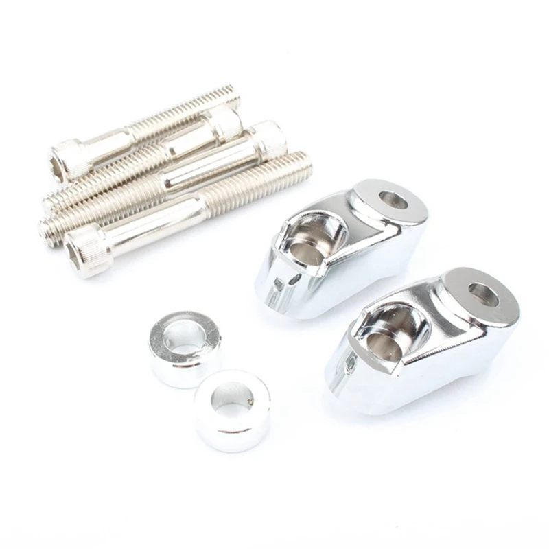 Комплект для перемещения поворотников мотоциклов Dyna FXR Sportster (серебристый)