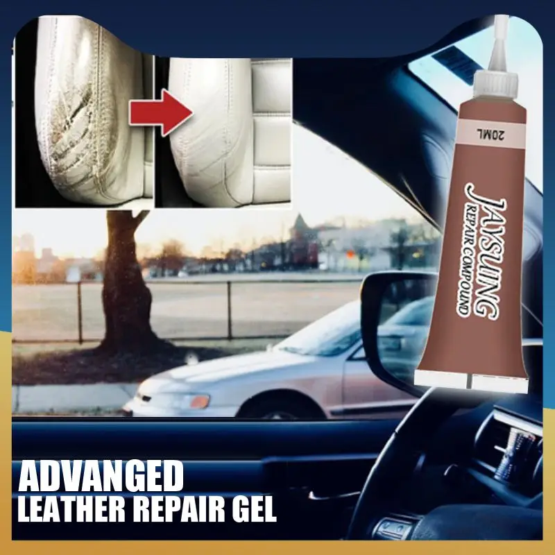 

20ml Advanced Leather Repair Cream For Sofa Car Seat Home Leather Complementary Refurbishing Leather Cleaner Color Repair Gel