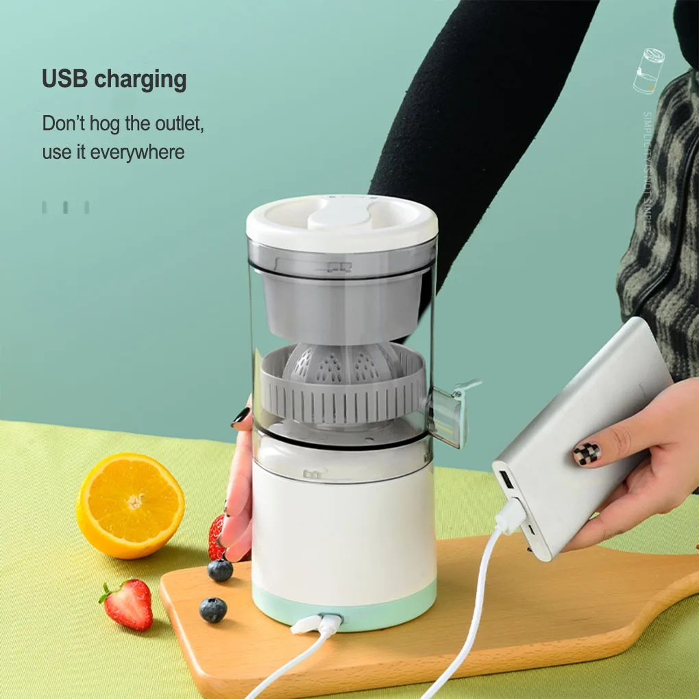 

Juice Multifunctional Orange Device Juicer USB Machine Visual Household Fruit Charging Separator Portable