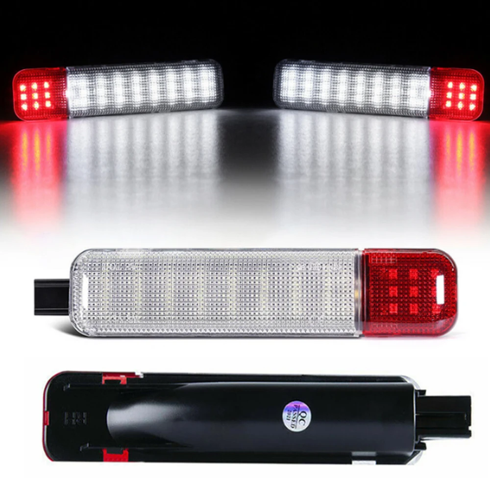 

2 шт. светодиодные внутренние дверные фонари автомобиля для Hummer H2 Cadillac Escalade Chevrolet Tahoe OEM 15021517