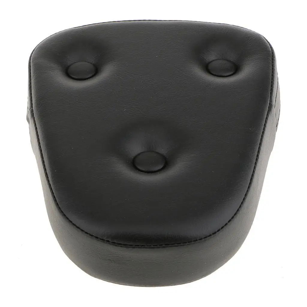 

Black Synthetic Leather Motorcycle Backrest Back Rest Cushion Pad for Harley