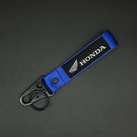 Брелок с вышивкой логотипа автомобиля, брелок для ключей для Honda NSS350 CM300 CB500 CB650R CB190, аксессуары для украшения мотоцикла