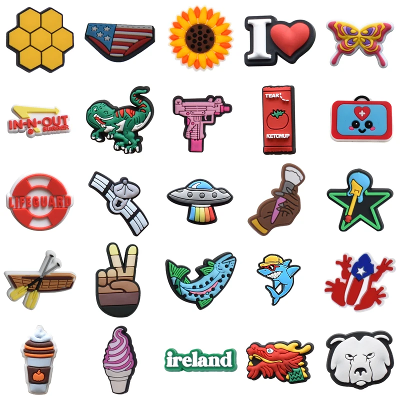 

Gifts Women Charm Boy Kids Decorations for Crocs Set Jeans Wholesale Bulk Packs Para Pins Girl Shoe Charms Shoes Accessories Men