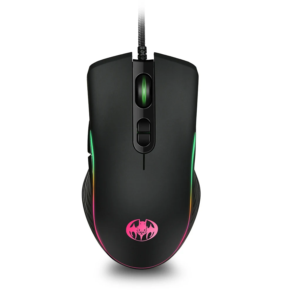 

USB Wired Gaming Mouse 7 Buttons 4 level adjustable 7200 DPI USB Computer Mouse Gamer Mice With RGB Backlight For PC Laptop