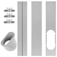 portable air conditioner window vent kit window slide kit plate for portable air conditioner adjustable tool sealing baffle