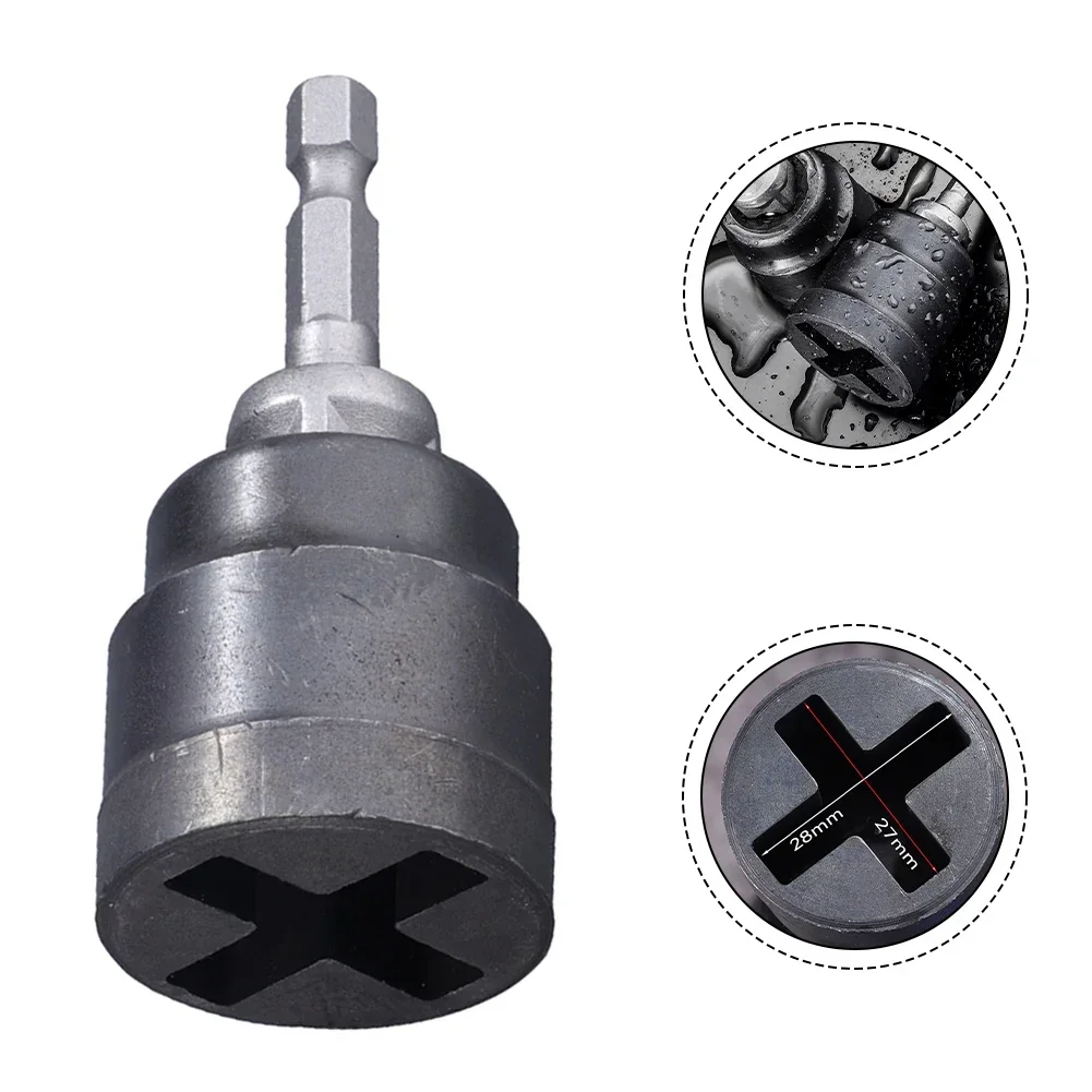 

Утолщенная автомобильная электрическая головка для гаечного ключа, быстрое крестовое головка для домкрата с использованием продвинутого электрического сверла IMPACT, ручные инструменты