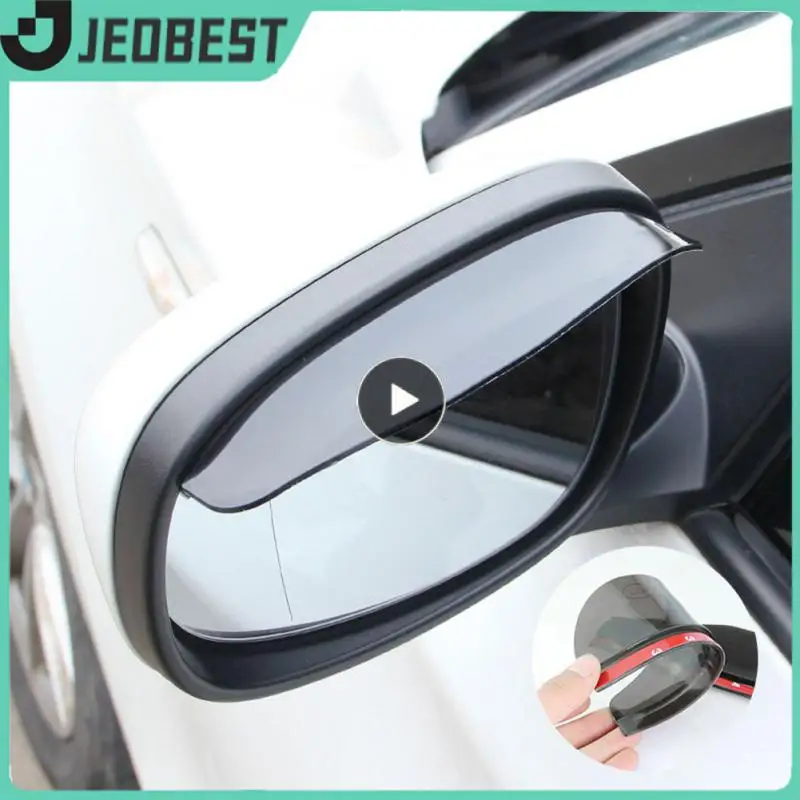 

Car Rearview Mirror Rain Eyebrow Durable Rearview Mirror Cover Universal Waterproof Rain Shield Car Accessories Transparent