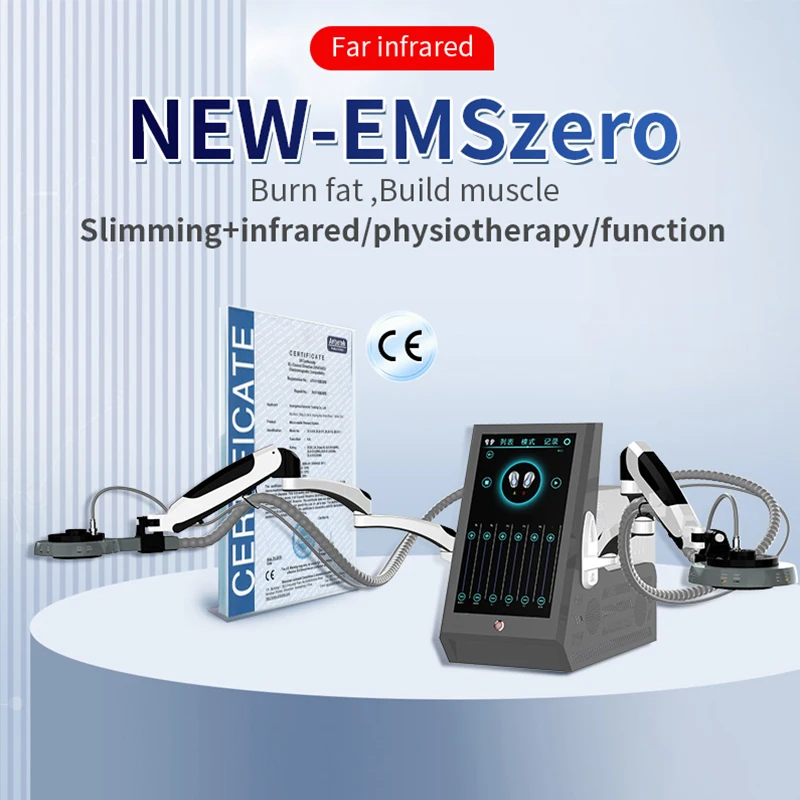 EMS 2 в 1 инфракрасная Электромагнитная стимуляция мышц устройство для