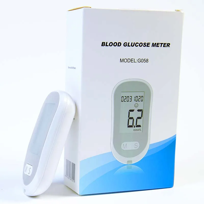 Медицинский глюкометр измеритель уровня глюкозы в крови Mmol/L Mg/Dl глюкозиметр для