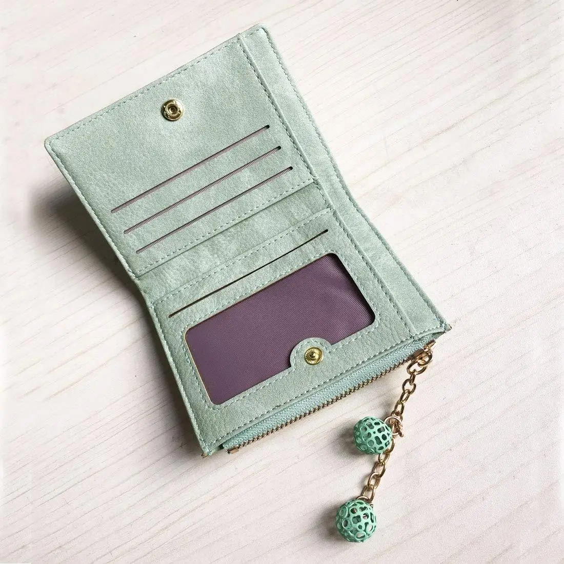 Cute Wallets PU Women Wallets Fashion Short wallet Student Coin Purse Card Holder Ladies Clutch Bag Cat Small Female Purse