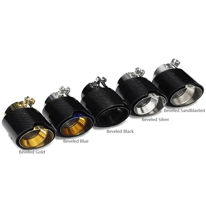 Фото Наконечники выхлопных труб для BMW M2 F80 M3 M4 M5 F82 F87 F90 G80 G82 G83 G87 X3M X4M X5M X6M F97 F98 F95 F96 №2
