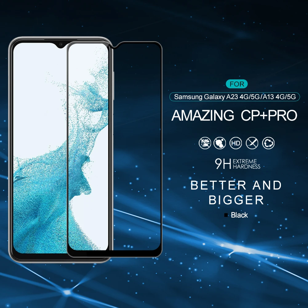 

Закаленное стекло для Samsung Galaxy A13 5G Nillkin Amazing CP + Pro, Защитное стекло для экрана, Передняя пленка для Galaxy A23 4G