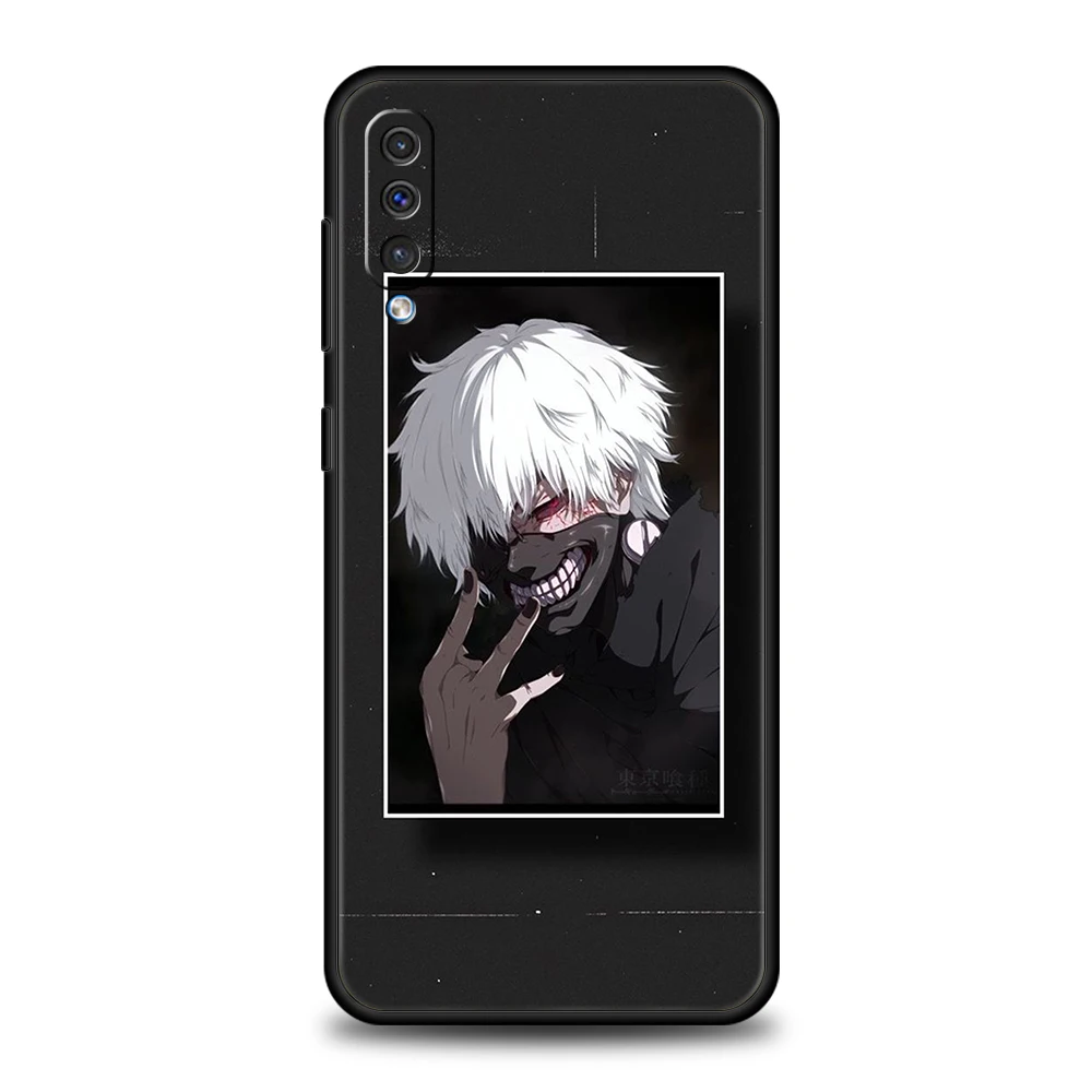 Tokyo Ghoul Phone Cover Case For Samsung Galaxy A12 A02 A03 A03S A52 A70 A50 A20 A10 A10S A40 4G Luxury Silicone Shell Fundas