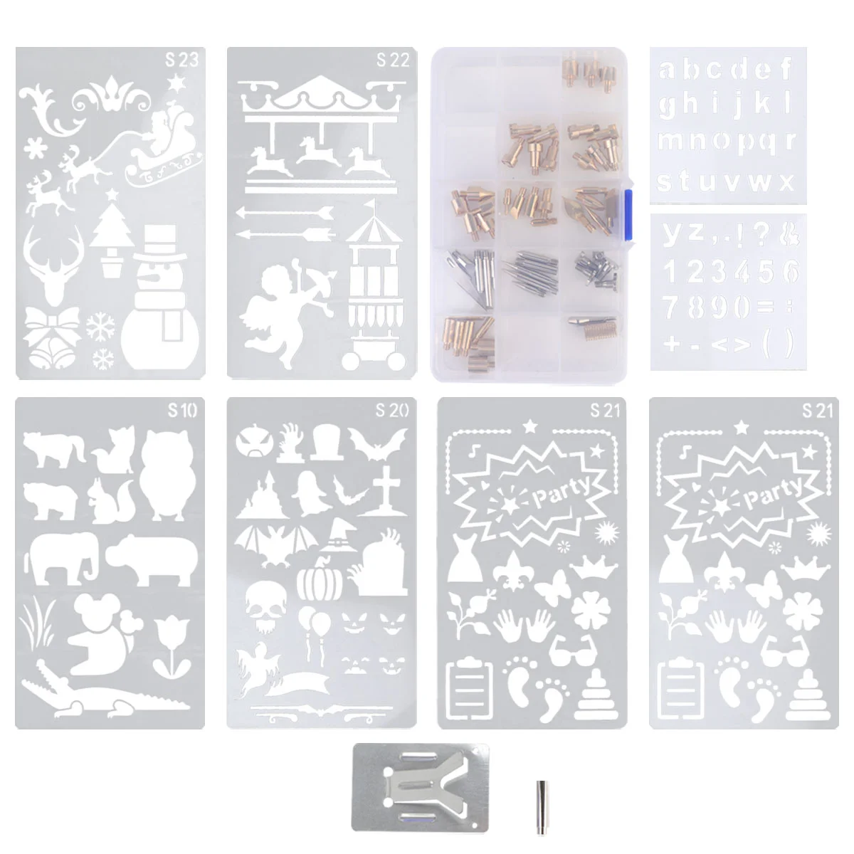 

Repairing for Soldering Iron Tips Copper Soldering Iron Durable Practical Convenient 61Pcs Iron Tips