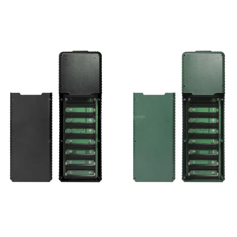 

R2LB 220V DIY QC 3.0 Power Bank Case Quick Charge External Battery 8x 26650 Fast Charger Box Shell Accessories Charging Box
