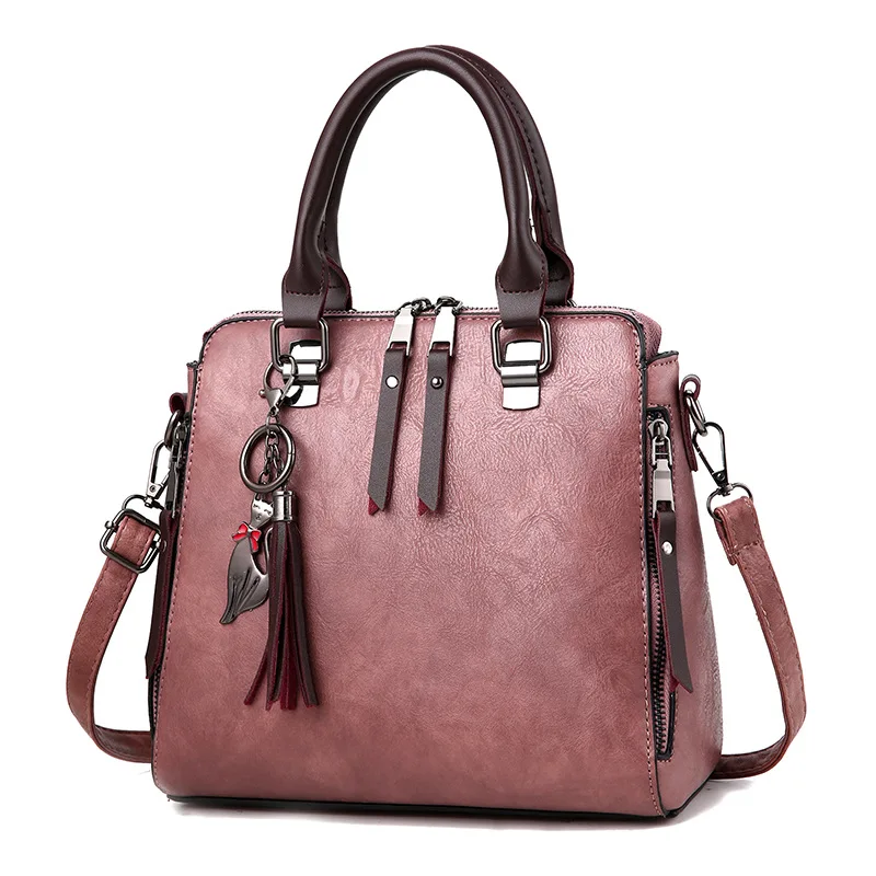 

Luxury Women Handbags Designer Bag Leather Messenger Shoulder Bag Top-Handle Brand Purse and Wallet