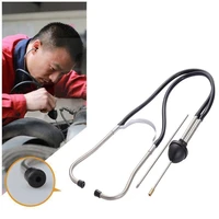 22 57cm mechanics cylinder stethoscope car engine block diagnostic automotive hearing tools anti shocked durable chromed steel