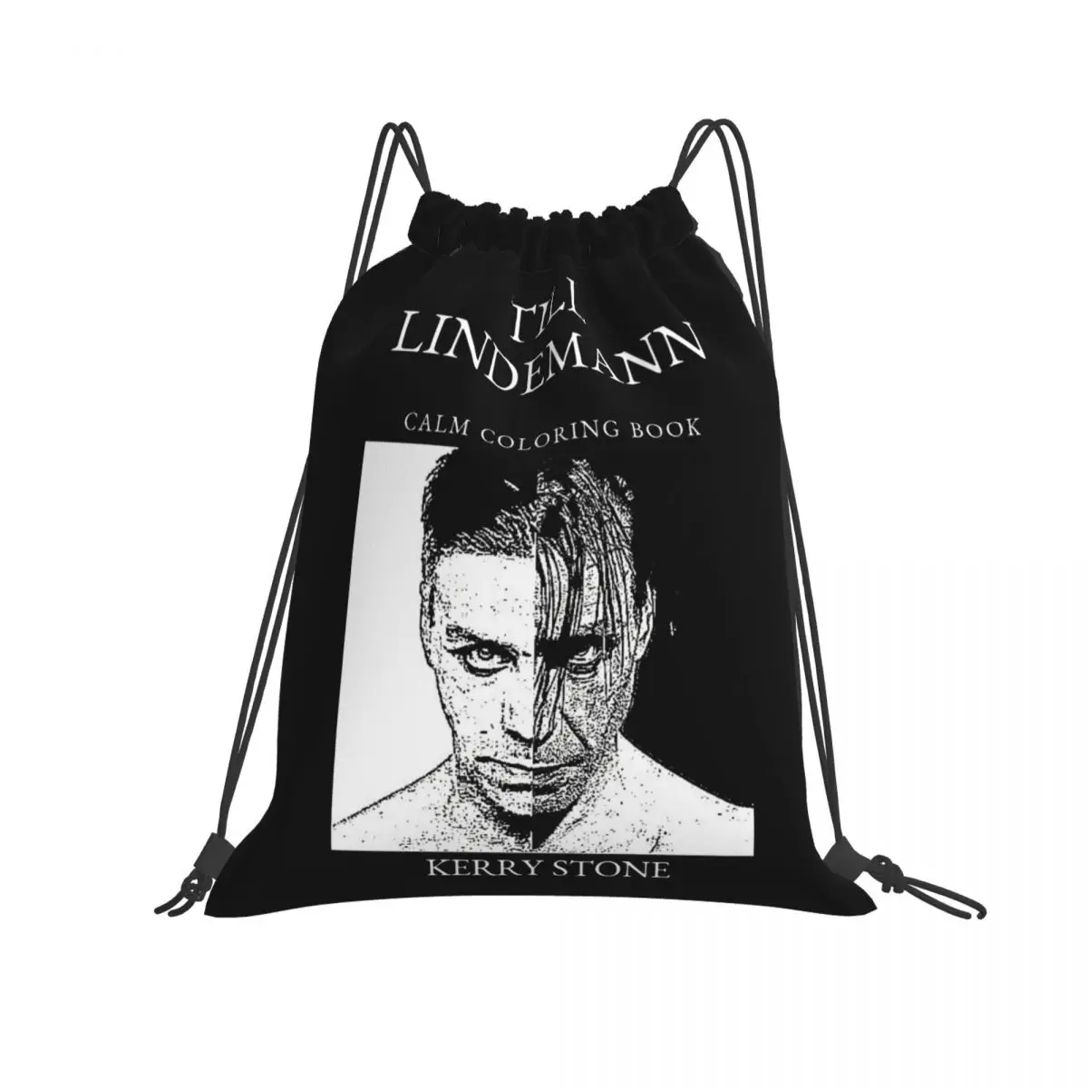 Сумки на шнурке сумка для спортзала до и Lindemann Calm раскраска уникальный рюкзак